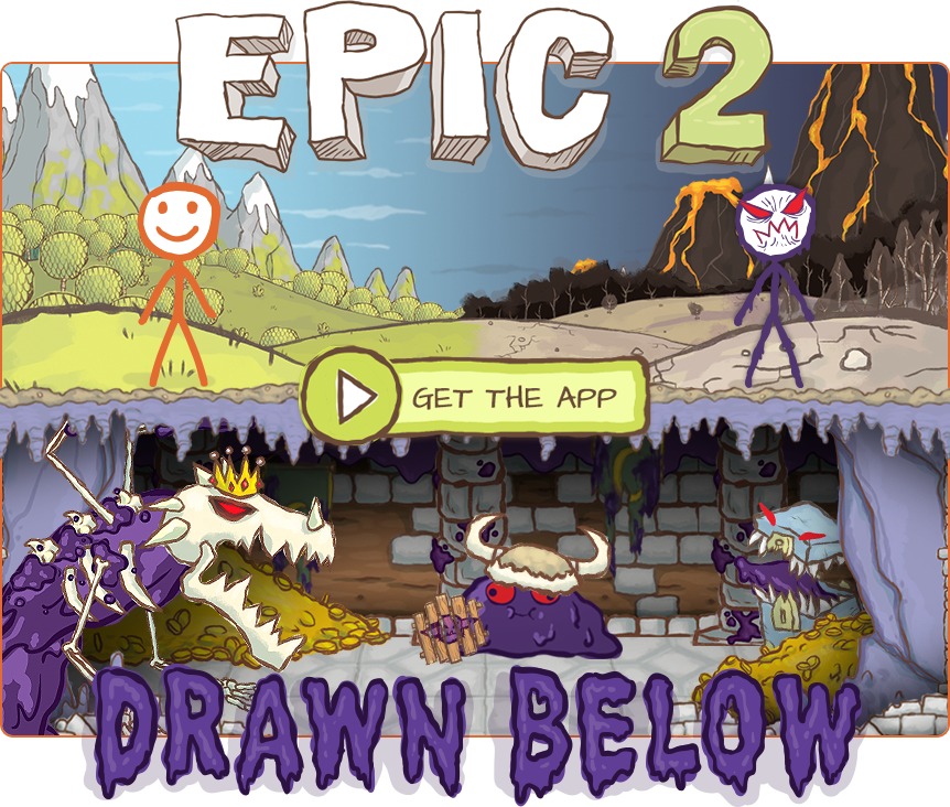 Draw a Stickman: EPIC 2 - Drawn Below on Steam